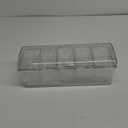 Condiment Containers Server with Lid,Ice Tray,Condiment Organizer,Chilled Caddy,Bar Garnish Holder on Ice,Dispenser,Salad Platter for Parties and Restaurants