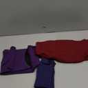 Allbase Incontinence Underwear for Women High Absorbency Period Panties Ladies Leakproof Protective Menstrual Postpartum Bladder Control Washable Cotton Briefs Multipack (X-Large, Purpel/Red/Blue)