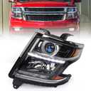 Left Halogen Headlight Assembly for 2015-2020 Chevy Tahoe/Suburban