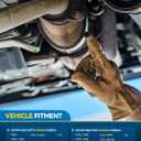 PHILTOP Direct-Fit Catalytic Converter Replace for Honda