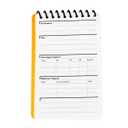 Warp United 5-Pack Full Waterproof EMT Point of Care SOAP NOTE Notepad 6" x 3-3/4" MRI Safe version na1.02