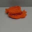 Nydotd 6pcs Fall Cheesecloth Napkins Thanksgiving Boho Dinner Napkins Wrinkled Rustic Linen Table Decorative Cloth Napkins for Wedding Party Baby Shower Family 20 x 20 Inch (Orange)