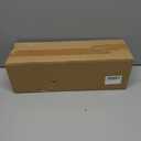 Small Christmas Tree with Red Berries Balls in Brown Pot, 17.7 inch Snow Frosted Artificial Mini Christmas Tree, Flocked Christmas Artificial Pine Tree in Tin Planter Christmas Decor