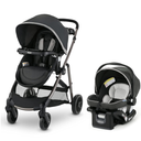 Graco Modes Element LX Travel System, 3-in-1 Carseat and Stroller Combo, Includes: SnugRide Lite LX Car Seat and Baby Stroller, 3 Modes - Infant Car Seat Carrier, Pramette, Toddler Stroller, Redmond, Manufactured date: 12-25-25