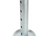 Heavy-Duty Trailer Jack Drop Leg with Foot Pad  2" Inner Diameter Tube Insert with Pin  Stabilizer Base Stand for RV Camper Trailer Jacks