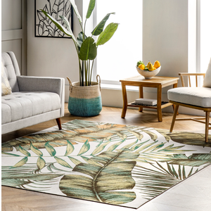 NuLOOM 2' 6" x 10' Long Rectangle Rug HJAU01A, Leaf Design