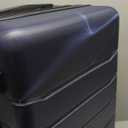 OLIXIS 24 Inch Luggage, Hardside Suitcase with Spinner Wheels, Lightweight ABS Hard Shell Checked Luggage, TSA Approved Lock, Expandable Medium Suitcase for Travel & BusinessBlue