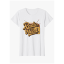 Retro Vintage Radio Head T-Shirt White S