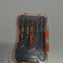 NordWolf 5-Piece M35 Cobalt Stubby Drill Bit Set for Stainless Steel & Hard Metals, with 1/4" Hex Shank for Quick Chucks & Impact Drivers, SAE Sizes 3/32"-1/8"-3/16"-1/4"-5/16" in Storage Box