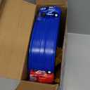 Flexible Race Track for Kids 3-5 Year Old, 15ft Flex Car Tracks for Toddlers with 2 Pull-Back Cars & 2 Alloy Cars, Portable Roll Up Racing Car Tracks, Birthday for Boys Girls