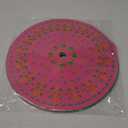 32 Pieces Fiesta Paper Place Mats 14" Mexican Papel Picado Cinco De Mayo Disposable Placemat Round Paper Doilies Cutouts for Mexican Party Supplies Tableware Decoration