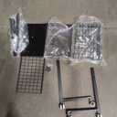 HapiRm Fruit Basket Kitchen Cart - 5 Tier Adjustable Vegetable Storage Rack, Large Capacity Rolling Kitchen Carts on Wheels for Snack Onion and Potato Storage