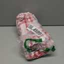 PurpleEssences Homestead Plaid Cloth Napkins - Mitered Corners - Christmas Holiday Winter - Check Dinner Napkin - Set of 12-100% Cotton - 18x18 Inch - Reusable Washable - Red and White