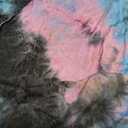 SOFIA'S CHOICE Womens Oversized Tee Shirts Tie Dye Shirt Short Sleeve Casual Summer Tops (Large, Purple Black)