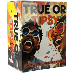 True Or Tipsy Urban Drinking Game for Adults: Laugh, Confess, and Sip in a Cultural Party Experience for Fun-Filled Gatherings