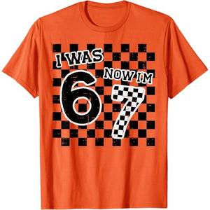 7th Birthday 6 7 was Six Now Seven Funny Meme Boy Youth Kids T-Shirt. Medium Size
