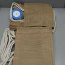 Locmeo 12 Pack Coastal Burlap Bags Last Toast on the Coast Jute Handbags with Blue Ribbon Seashell Tags Reusable Gift Bags for Summer Beach Ocean Bachelorette Party