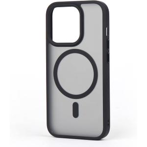 Deara Magnetic Case for iPhone 14 Pro [6.1 Inch] Skin-Touch, Rugged, Lanyard Attachmen, Shockproof, Anti-Fingerprint, Anti-Scratch - Black