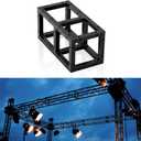 Tandefio 16 Length Square 8 x 8 Black Trussing Box Truss Section Bolt Lighting Stage Truss