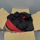 downluxe King Size Comforter Set - Red and Black King Comforter, Soft Bedding Sets for All Seasons - 3 Pieces - 1 Comforter (104"x92") and 2 Pillow Shams(20"x36")