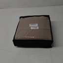 ULTICOR 4-Piece, 1 Seat Recliner Cover, Jacquared Stretch Reclining Chair Covers for 1 Cushion Reclining Sofa, Single Seat Recliner Couch Cover, Soft, Machine Washable (Style 4) (Taupe)