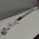 45 Inch Black No-Slip Hand Rails for Indoor Stairs, Wall Mount Staircase Handrail - Outdoor Metal Stair Railing, Iron Banister Rail, Outside Safety Grab Bar for Elderly or Disabled