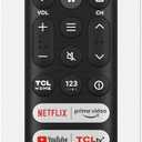 TCL New RC813 for TCL TV Replacement Remote for TCL-Google-TV-Remote Control, Compatible with FHD HDR LED QLED 4K UHD Smart TVs S3/S4/S5/Q5/Q6/Q7/QM7/QM8 Series