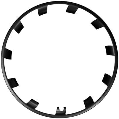 1PCS 21 inch Wheel Rim Protection for Tesla Wheel Rim Protector for Model Y ABS Rim Protector Model Y Wheel Protector Rim Hubcaps Cover Hub Protection Rim Cover (Black, 21 inch)