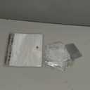 Transparent Jewelry Storage Book with Anti-Oxidation Pockets, Jewlwey Organizer Album New Generation, Various Sized Grid, Detachable, for Earrings, Necklace, Stud, Bracelets, and Rings for Travel