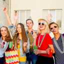 EOBOH 72PCS Bead Necklace, Silver Christmas Bead Necklace Party Favors Bulk, 33" Xmas Necklaces Stuff, Festival Events Parade Throw Accessories for Xmas Mardi Gras Wedding Birthday Celebrations Decor