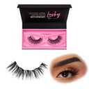 Glamnetic Magnetic Eyelashes - Lucky | Short Magnetic Lashes, 60 Wears Reusable High Volume Faux Mink Lashes, Cat Eye Flared - 1 Pair