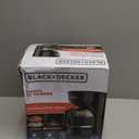 BLACK+DECKER 12-Cup Coffee Maker with Easy On/Off Switch, Easy Pour, Non-Drip Carafe with Removable Filter Basket, Vortex Technology, Black