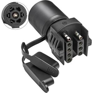 Oyviny 7 to 4 & 5 Pin Trailer Adapter, 2-in-1 Design