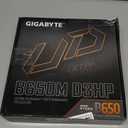 GIGABYTE B650M D3HP AMD AM5 mATX Motherboard, Support Ryzen 9000/8000/7000 Series, DDR5, 5+2+2 Power Phase, 2X M.2, PCIe 4.0, USB-C 3.2 Gen 1, 2.5 GbE, EZ-Latch, Q-Flash, RGB Fusion