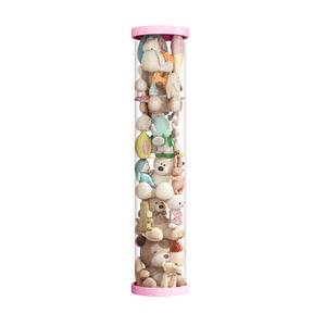 Unetme Stuffed Animal Storage Tube, Animal Zoo for Plush Toys,Organizer, Display Bucket with Two-Way Zipper for Your Beloved Stuffed Animals,Perfect Room Decor and Doll Storage Ideas
