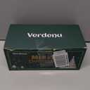 Verdenu Rechargeable Flameless Taper Candles with Charging Station, 6 Pack Real Waxy LED Operated Candlesticks Flickering with Remote Timer Button Battery and Adapter for Home Wedding Christmas Decor