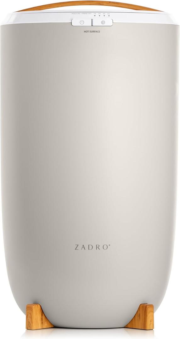 Zadro Large Hot Towel Warmer Bucket Timer Electric Towel Warmer for Bathroom Auto-Shut Off Heated Towel Warmer Spa