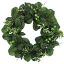 24"in Magnolia Leaves/Berry Wreath