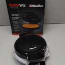 Mueller Heart 5 Waffle Maker, Waffle Iron, Adjustable Browning Control & Nonstick, Cool Touch Handle, Easy to Clean, Small Kitchen Appliances