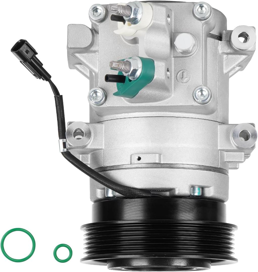 TadaMark A/C Air Conditioner Compressor with Clutch Fit for Ford Fiesta 1.6L 2011 2012 2013 Replace for CO-11340C