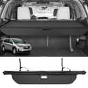 Powerty Cargo Cover for 2016-2022 Honda Pilot Trunk Cover Retractable Trunk Shielding Shade for Pilot Accessories Cargo Luggage Cover No Gap (NOT for Honda Passport or Pilot EX 2016)