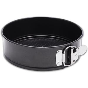 HIWARE 9 Inch Non-stick Cheesecake Pan Springform Pan with Removable Bottom/Leakproof - Black