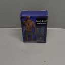 Mens Boxer Shorts for Men 100 Cotton Funny Sleep Short Inseam Woven Pattern Plaid Pajamas Multipacks (Small, Banana/Flamingos/Small Grids)