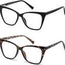 Oversized Reading Glasses Women Cat Eye Photochromic Computer Reader Stylish Ladies Designer Fashion Big Unbreakable Eyewear