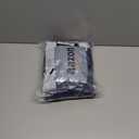 Wrap Around Dust Ruffle Bed Skirt - Navy Blue - for Full Size Beds with 18 Inch Drop - Elastic Strap - Adjustable Pleated Bedskirt with Brushed Fabric and Wrinkle Free - for Women, Men, Kids & Teens