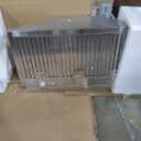 IKTCH 36-inch Wall Mount Range Hood 900 CFM Ducted/Ductless Convertible, Kitchen Chimney Vent Stainless Steel with Gesture Sensing & Touch Control Switch Panel, 2 Pcs Adjustable Lights(IKP02-36'')