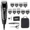 Conair Barber Haircut Clippers - Hair Trimmer - 16-Piece Haircut Kit