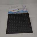 Matte Black Chrome Ultrathin Rainfall Shower Head Bathroom Accessories Stainless Steel Shower Heads