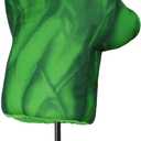 Scott Edward Cartoon Golf Club Covers for Driver and Fairway Wood Cool and Interesting Headcover Fits Man and WomanRed Fist (Green Hulk)