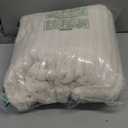 HAOMAIJIA Waterproof Couch Cover for Dogs Washable,Faux Fur Pet Couch Covers for Sofa,Soft Dog Bed Cover Non-Slip Couch Covers for 3 Cushion Couch Sofa Pet Friendly (Off White, 35" x 95" 1 Pack)